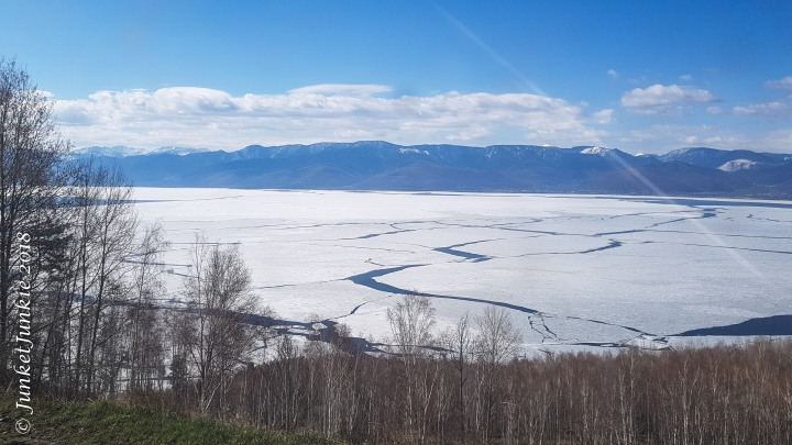 Lake Baikal from the train